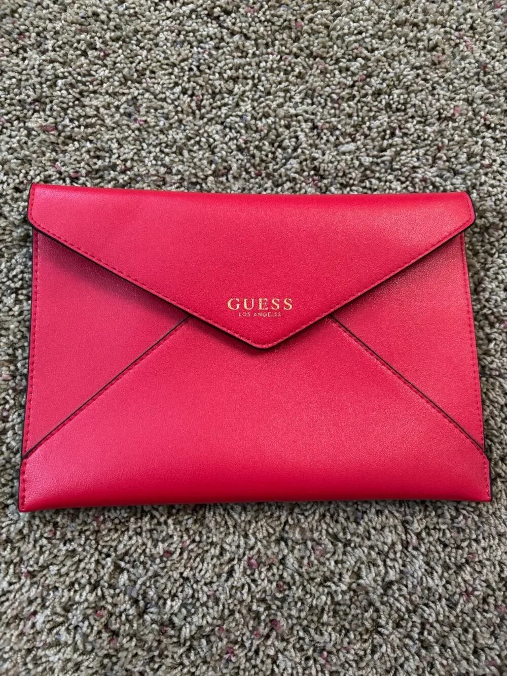Guess Los Angeles Envelope Clutch - Red
